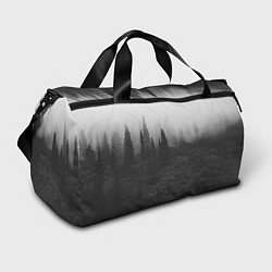 Спортивная сумка Туманный лес - туман