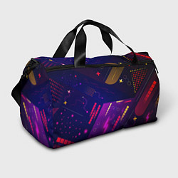 Спортивная сумка Cyber neon pattern Vanguard