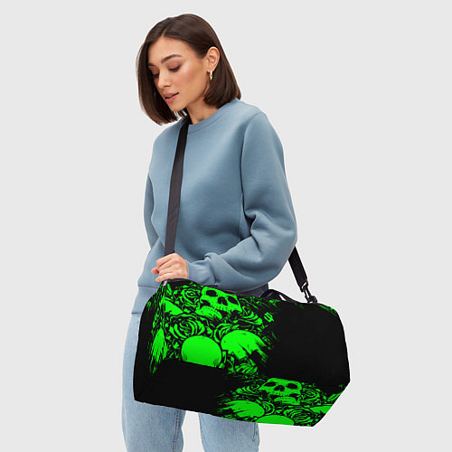 Спортивная сумка Сабатон sabaton черепа / 3D-принт – фото 4