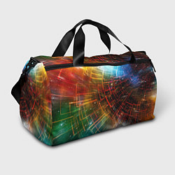Спортивная сумка Portal - Neon Space - туннель из энергетических па