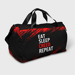 Спортивная сумка Eat Sleep Creed Repeat - Краски