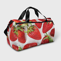 Сумки спортивные Strawberries, цвет: 3D-принт