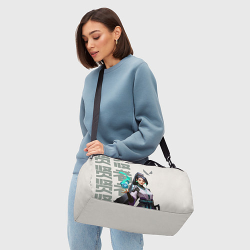 Спортивная сумка SAGE VALORANT / 3D-принт – фото 4