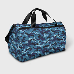 Спортивная сумка Камуфляж Тёмно-Синий Camouflage Dark-Blue