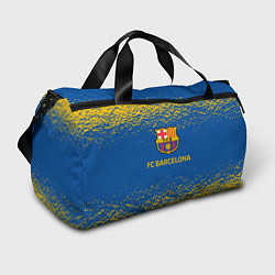 Сумки спортивные Barcelona желтые брызги, цвет: 3D-принт