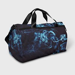 Спортивная сумка Неоновые пары дыма - Синий