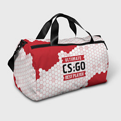 Спортивная сумка CS:GO: красные таблички Best Player и Ultimate