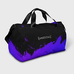 Сумки спортивные Evanescence Purple Grunge, цвет: 3D-принт