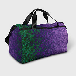 Сумки спортивные Marble texture purple green color, цвет: 3D-принт