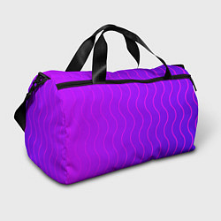 Спортивная сумка Фиолетовые линии