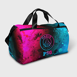 Сумки спортивные PSG - neon gradient, цвет: 3D-принт