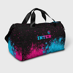 Спортивная сумка Inter - neon gradient: символ сверху