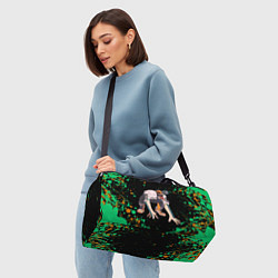 Сумки спортивные Дэндзи на корточках, цвет: 3D-принт — фото 2