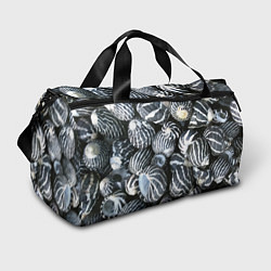 Спортивная сумка Паттерн из океанских ракушек