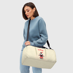 Сумки спортивные Злобная овечка - Cult of the lamb, цвет: 3D-принт — фото 2