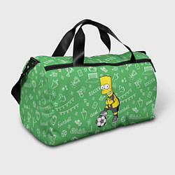 Спортивная сумка Барт Симпсон - крутой футболист!
