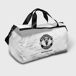 Спортивная сумка Manchester United sport на светлом фоне