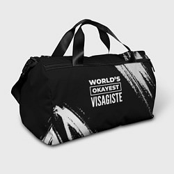 Спортивная сумка Worlds okayest visagiste - dark