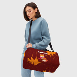 Сумки спортивные Татьяна осенняя лисичка, цвет: 3D-принт — фото 2