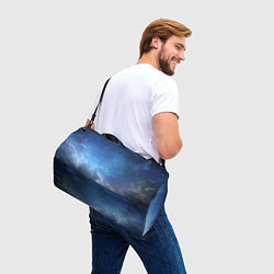 Сумки спортивные Холодное космическое молчание, цвет: 3D-принт — фото 2