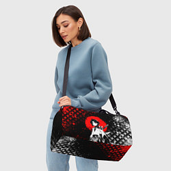 Сумки спортивные Аякс Сяо - Мрачный геншин, цвет: 3D-принт — фото 2