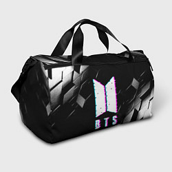 Спортивная сумка BTS - Неоновый логотип