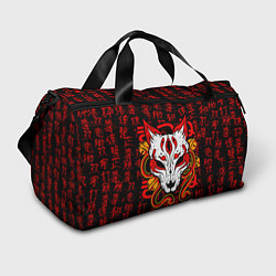 Спортивная сумка Кицунэ японская лиса
