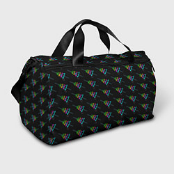 Спортивная сумка Colored triangles