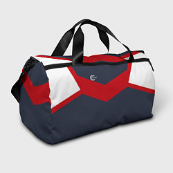 Спортивная сумка FIRM темно-синий с красной полосой