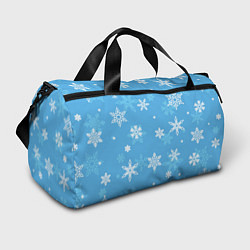 Спортивная сумка Голубой снегопад