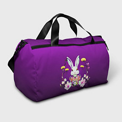 Спортивная сумка Кролик с одуванчиками