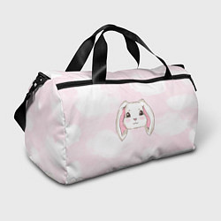 Спортивная сумка Милый белый кролик