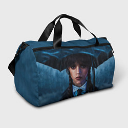Спортивная сумка Уэнсдэй под зонтом