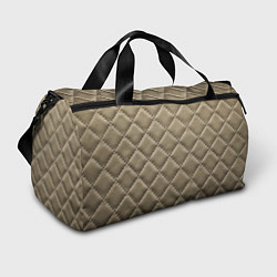 Сумки спортивные Стёганая кожа - fashion texture, цвет: 3D-принт
