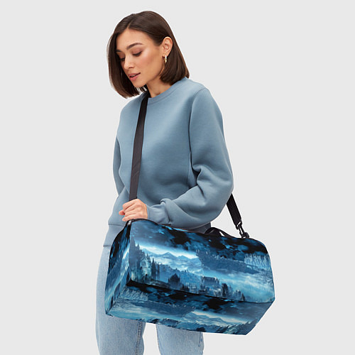 Спортивная сумка Dark Souls III - Мир / 3D-принт – фото 4