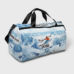 Спортивная сумка Горные лыжи спуск