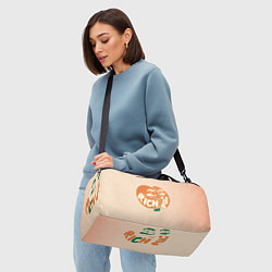 Сумки спортивные Рич пич - богатый персик, цвет: 3D-принт — фото 2