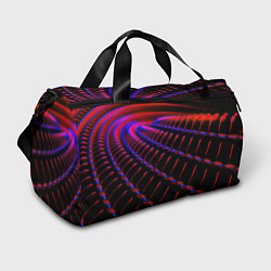 Спортивная сумка Geometry neon texture