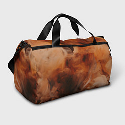 Спортивная сумка Оранжевый абстрактный дым