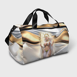 Сумки спортивные Fantasy girl gold, цвет: 3D-принт