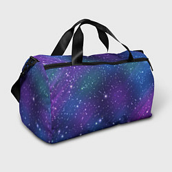 Спортивная сумка Фиолетовая розовая звездная туманность в космосе