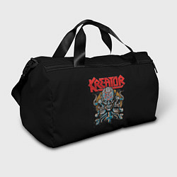 Сумки спортивные Kreator - трэш-метал, цвет: 3D-принт