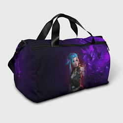 Спортивная сумка Jinx art arcane league of legends