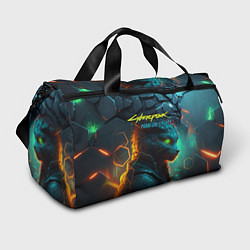 Спортивная сумка Сyberpunk 2077 phantom liberty cat