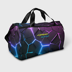 Спортивная сумка Cyberpunk 2077 phantom liberty neon