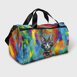 Спортивная сумка Cat fashionista - neural network