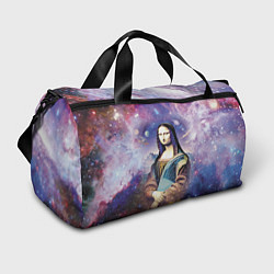 Спортивная сумка Мона Лиза - космическая фантазия