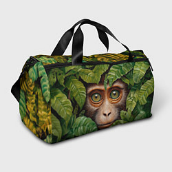 Спортивная сумка Обезьяна в джунглях