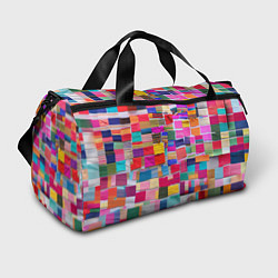 Спортивная сумка Разноцветные лоскутки