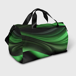 Спортивная сумка Темная зеленая текстура